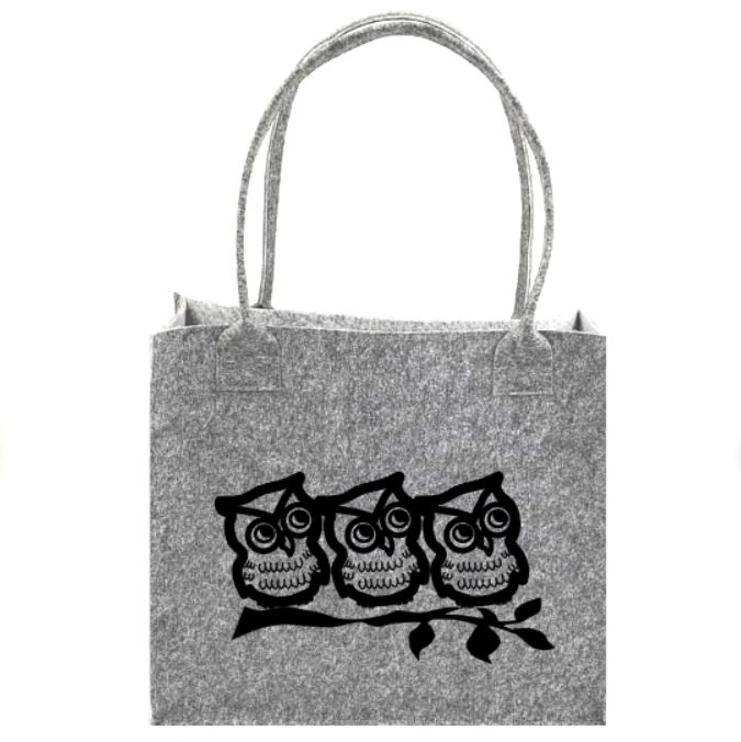 Filztasche individueller Druck